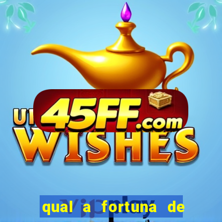 qual a fortuna de narcisa tamborindeguy